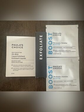 Paula's Choice Exfoliate & Boost Sachet Trio